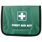 Aero Healthcare AEROBAG Green Fold-Over First Aid Bag 21.5 x 4.5 x 15.5cm
